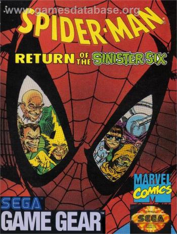 Cover Spider-Man - Return of the Sinister Six for Game Gear